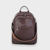 Rhea Arc Leather Backpack