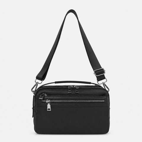 Utility Crossbody Leather Sling Bag