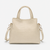 Viera Embossed Leather Handbag