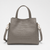 Viera Embossed Leather Handbag