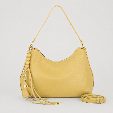 Luma Tassel Hobo Handbag