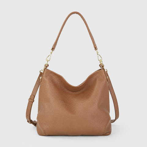Mara Drape Leather Handbag