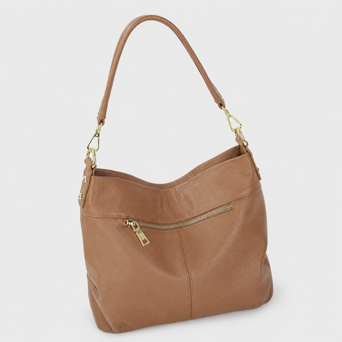 Mara Drape Leather Handbag
