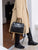 Aria Embossed Leather Handbag