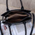 Aria Embossed Leather Handbag